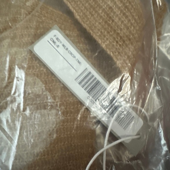 NWT Everlane The Cozy Tank Yak Wool Blend Cropped Camel - Small - Picture 4 of 4